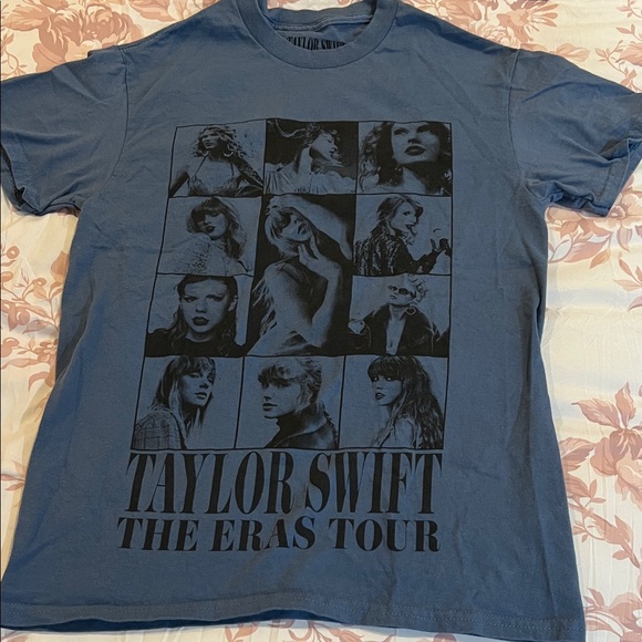 Taylor Swift Tops - Taylor Swift Blue Eras Tour T-shirt size small